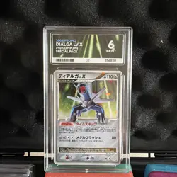 ACE 6 DIALGA LV.X 107/DP-P | Japanese Holo Special Pack Graded Pokemon Card - Image 1