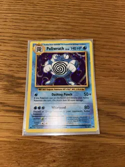 Poliwrath XY Evolutions 25/108 Reverse Holo Rare Pokemon TCG Card - Image 1
