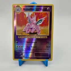 Nidorino 44/108 Reverse Holo 2016 XY Evolutions Pokemon Card - Image 1
