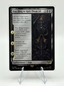 One Ring to Rule Them All - The Lord of the Rings (LTR) MTG Rare #102 | Regular - Image 2