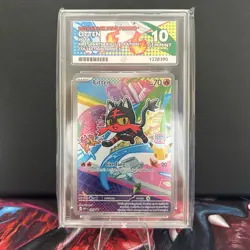 Pokemon TCG - Litten 044 - First Partner Series 1 - ACE 10 PERFECT SUBGRADES - Image 1