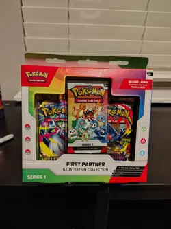 Pokemon TCG First Partner Illustration Collection Box Series 1 |BRAND NEW SEALED - Image 1