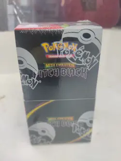 Pokemon TCG Mega Evolution Pitch Black Sealed Booster Box 18 Packs English 2020 - Image 2