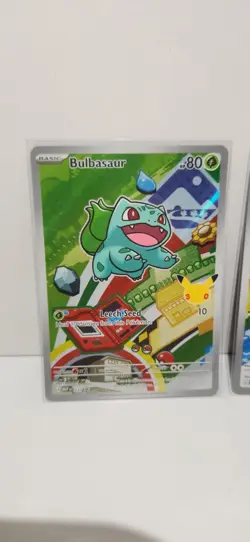 Pokemon TCG First Partner Illustration Collection Series 1 Kanto GEN 1 Starters - Image 2