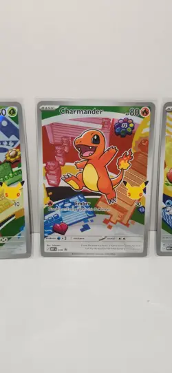 Pokemon TCG First Partner Illustration Collection Series 1 Kanto GEN 1 Starters - Image 3