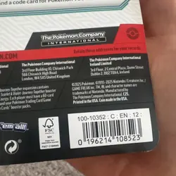 Pokemon TCG Scarlet & Violet Journey Together 1-Pack Blister Promo Coin English - Image 3