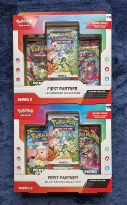 Pokemon TCG First Partner Illustration Collection Series 2 Sealed x2 boxes - Image 1