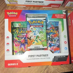 Pokemon TCG First Partner Illustration Collection Series 2 Promo Box X4 sealed - Image 2