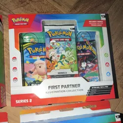 Pokemon TCG First Partner Illustration Collection Series 2 Promo Box X4 sealed - Image 4