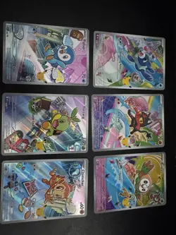Pokemon TCG First Partner Series 1 Collection 6 Cards - Image 1