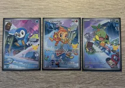 🟢⭐Pokemon TCG First Partner Series 1 Gen 4 Turtwig, Piplup, Chimchar 1 ⭐🟢 - Image 1