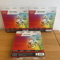 3x Pokemon TCG: First Partner Illustration Collection - Series 2 - New & Sealed - Image 2