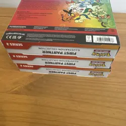 3x Pokemon TCG: First Partner Illustration Collection - Series 2 - New & Sealed - Image 3
