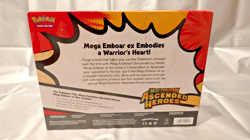 Pokemon TCG Ascended Heroes Mega Emboar ex Box - Sealed Promo & 4 Packs New - Image 2