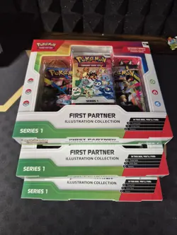 3 Boxes Pokemon First Partner Series 1 Sealed - Image 2