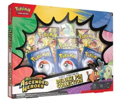 Pokemon TCG Ascended Heroes First Partners Deluxe Pin Collection - New & Sealed - Image 1