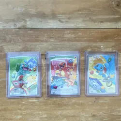 Pokemon TCG First Partners Illustration Collection Series 1 - Kanto Trio All NM - Image 1