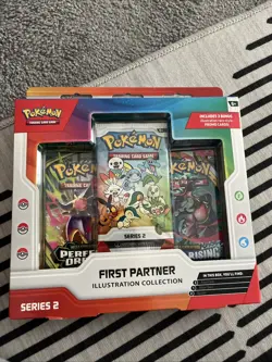 Pokemon TCG: First Partner Illustration Collection Series 2 Box - Factory Sealed - Image 1