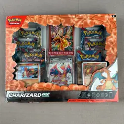 Pokemon TCG Charizard ex Premium Collection Box New Sealed Damaged Packaging - Image 1