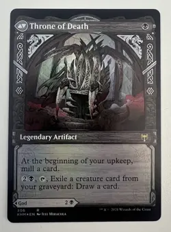 EGON, GOD OF DEATH / THRONE OF DEATH Kaldheim MTG - Image 1