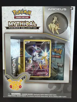 Pokemon TCG - Arceus Mythical Collection Box 20th Anniversary Generations Sealed - Image 1