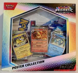 Pokemon TCG - Prismatic Evolutions Poster Collection SV8.5 Factory Sealed New - Image 1
