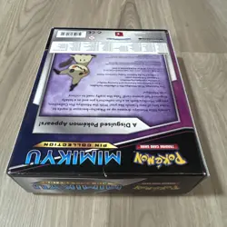POKEMON TCG Mimikyu Premium PIN Collection Factory Sealed Box-3 Booster Packs - Image 5
