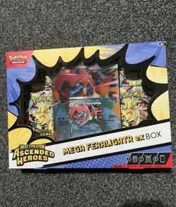 Pokemon TCG Mega Feraligatr EX Collection Box New & Sealed - Image 1