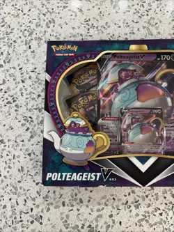 Pokemon TCG Polteageist V Box New Factory Sealed SWSH Rebel Clash - Image 2