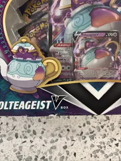 Pokemon TCG Polteageist V Box New Factory Sealed SWSH Rebel Clash - Image 3