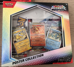 3x Pokemon TCG Prismatic Evolutions Poster Collection - Brand new Factory Sealed - Image 2