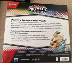 3x Pokemon TCG Prismatic Evolutions Poster Collection - Brand new Factory Sealed - Image 3
