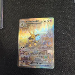 Alakazam ex 201/165 SV: Scarlet & Violet 151 Ultra Rare Full Art Holo (English) - Image 1