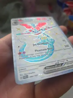 Pokemon TCG Dragapult EX Full Art Rare Card 200/167 Twilight Masquerade - Image 2