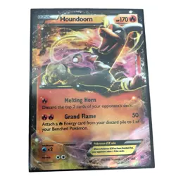 The Pokemon Company Houndoom EX 21/162 Breakthrough Holo Ultra Rare 170 HP Eng - Image 3
