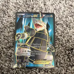 Pokemon Aggron EX Full Art 153/160 Primal Clash Ultra Rare Holo Lightly Played - Image 1