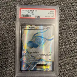*PSA 8* Altaria EX Full Art 123/124 Ultra Rare Fates Collide Holo Pokemon Card - Image 2