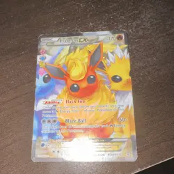 Pokemon Company Flareon EX Full Art Ultra Rare Holo #RC28/RC32 (EN) 170 HP - Image 2