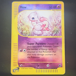 Nintendo Pokemon TCG Mew 55/165 Expedition Holo e-Reader 2002 - Image 1