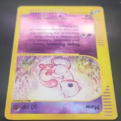 Nintendo Pokemon TCG Mew 55/165 Expedition Holo e-Reader 2002 - Image 3