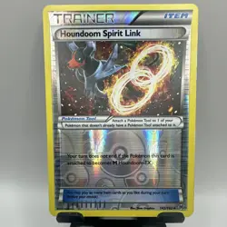 pokemon tcg houndoom spirit link 142/162 BREAKthrough 2015 reverse holo EN - Image 1