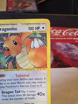 2002 Dragonite ⭐ 9/165 Holo Rare Expedition Base Set Pokemon LP Front/MP Back - Image 3