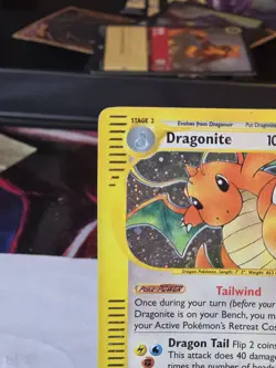 2002 Dragonite ⭐ 9/165 Holo Rare Expedition Base Set Pokemon LP Front/MP Back - Image 4