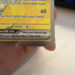 Meowth ex 107/088 Ultra Rare Perfect Order Pokemon Holo NM - Image 5