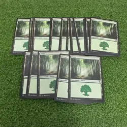 Forest - Basic Land MTG Magic The Gathering TCG Card 2020 #510 Lot of 37 - Image 1