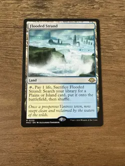 MTG Land Flooded Strand Modern Horizons 3 Magic the gathering - Image 1