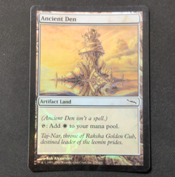 Wizards of the Coast Ancient Den Foil Artifact Land English MTG 2003 #278/306 - Image 1