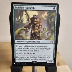 Ignoble Hierarch The List Reprints Magic MTG PLST - Image 1