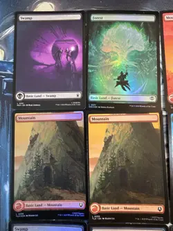 Full Art Basic Land MTG Magic Lot of 25. Foils And Normals. Avatar lorwyn - Image 4