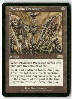 MTG Phyrexian Processor Urza's Saga LP Magic The Gathering - Image 1